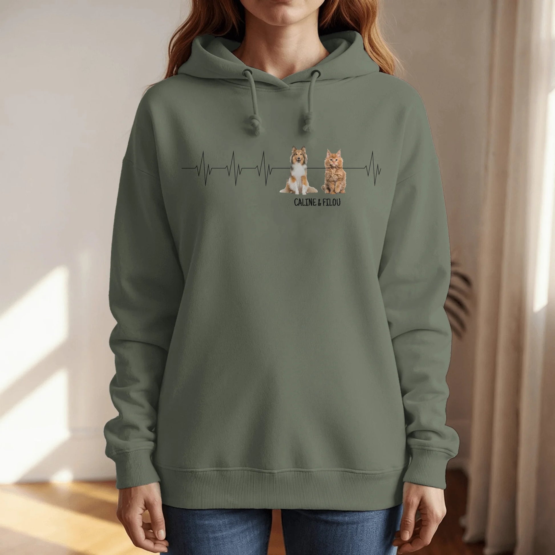HOODIE Front Print