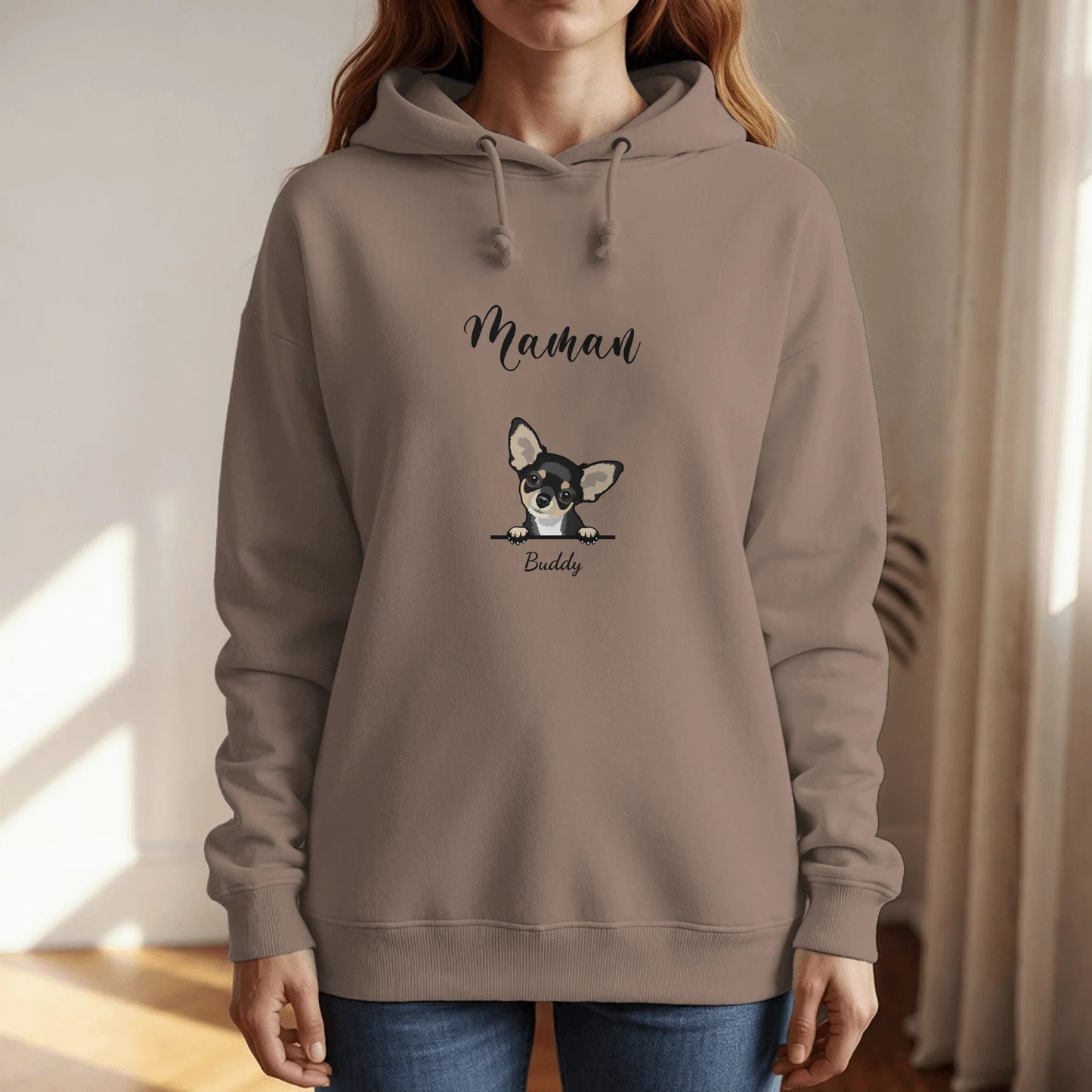 HOODIE Front Print