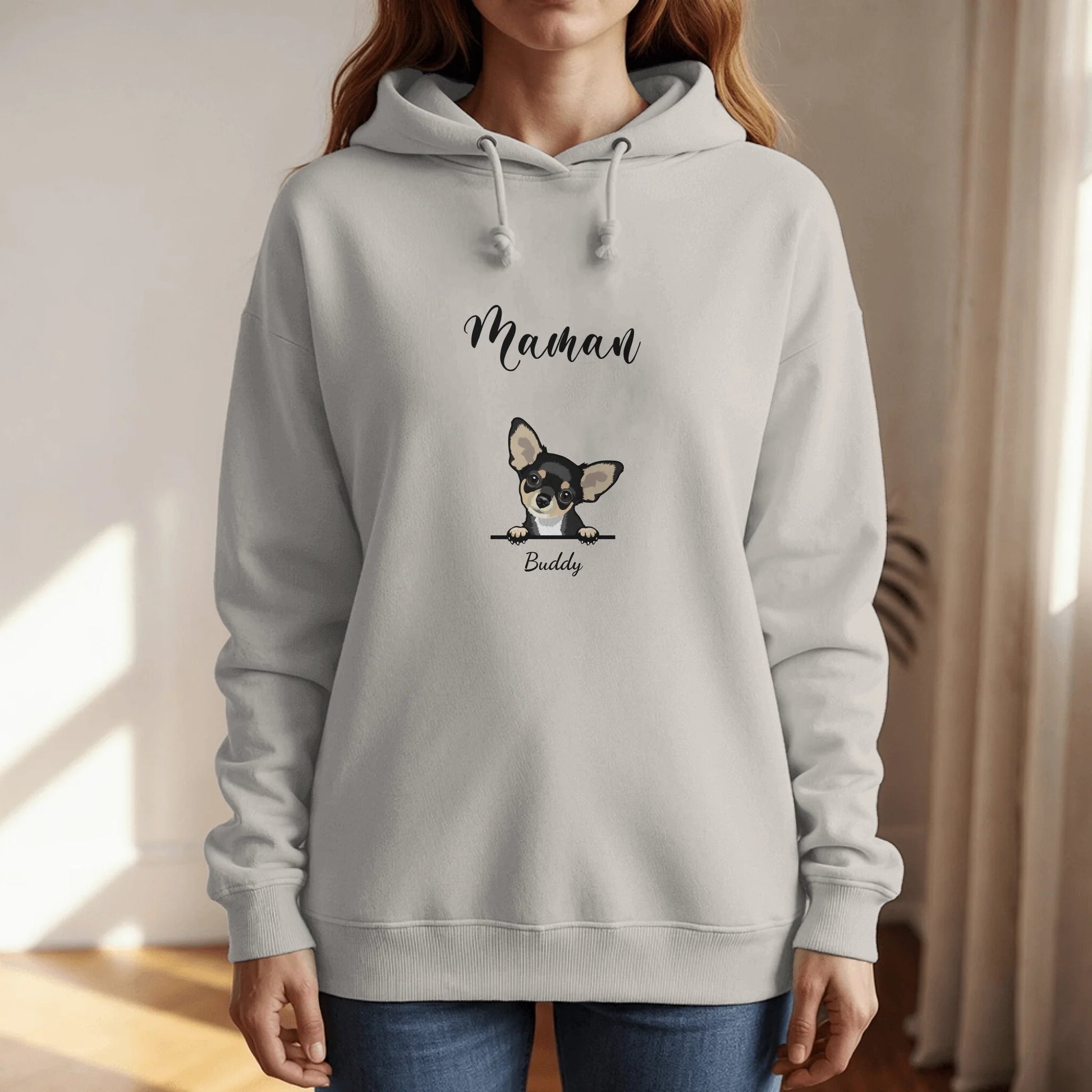 HOODIE Front Print