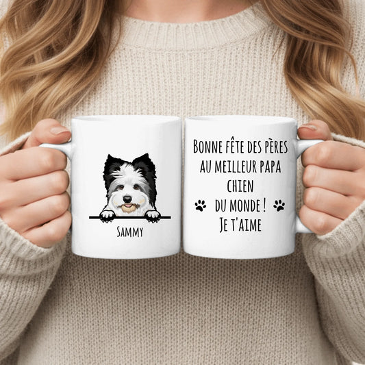 Bonne fête des pères - Mug personnalisé