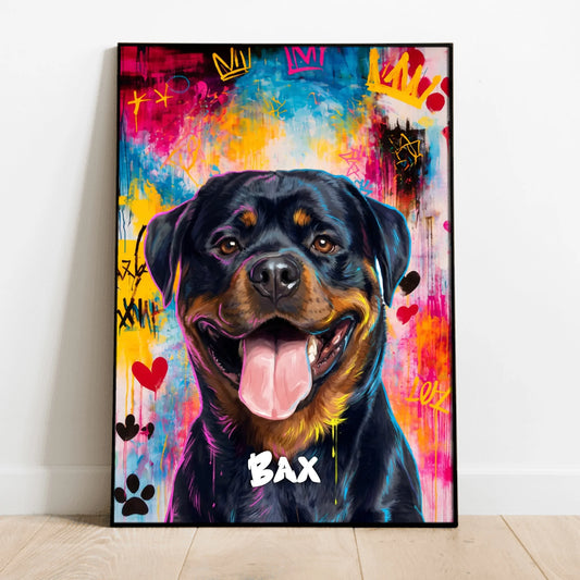 Le graffiti - Poster personnalisé