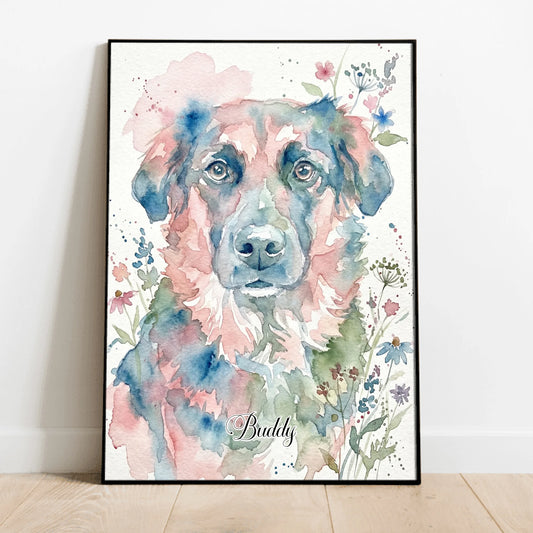 Aquarelle - Poster personnalisé