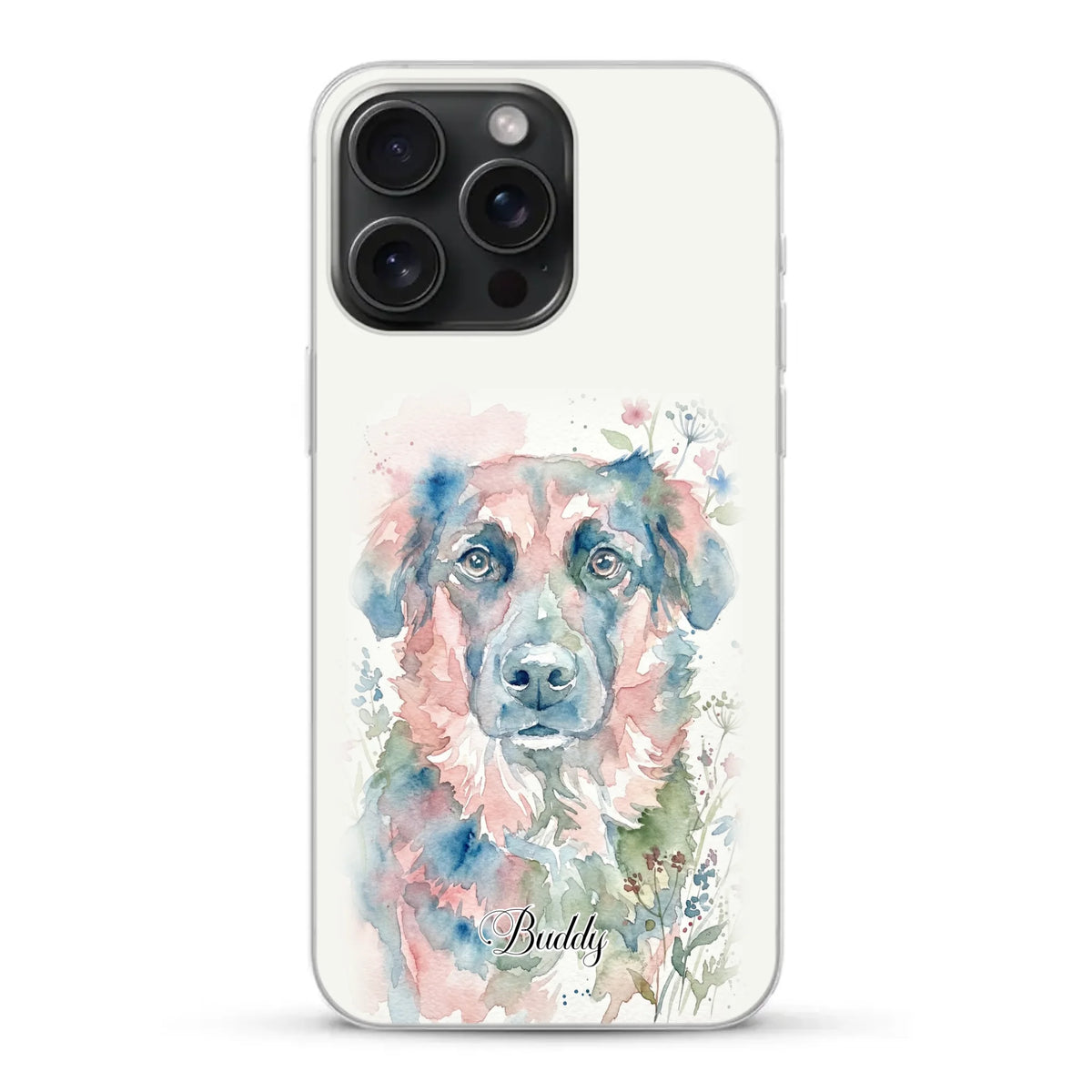 Coque de téléphone personnalisée - Aquarelle