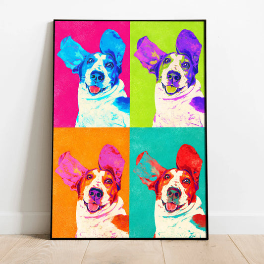 Carrés de couleur - Poster personnalisé