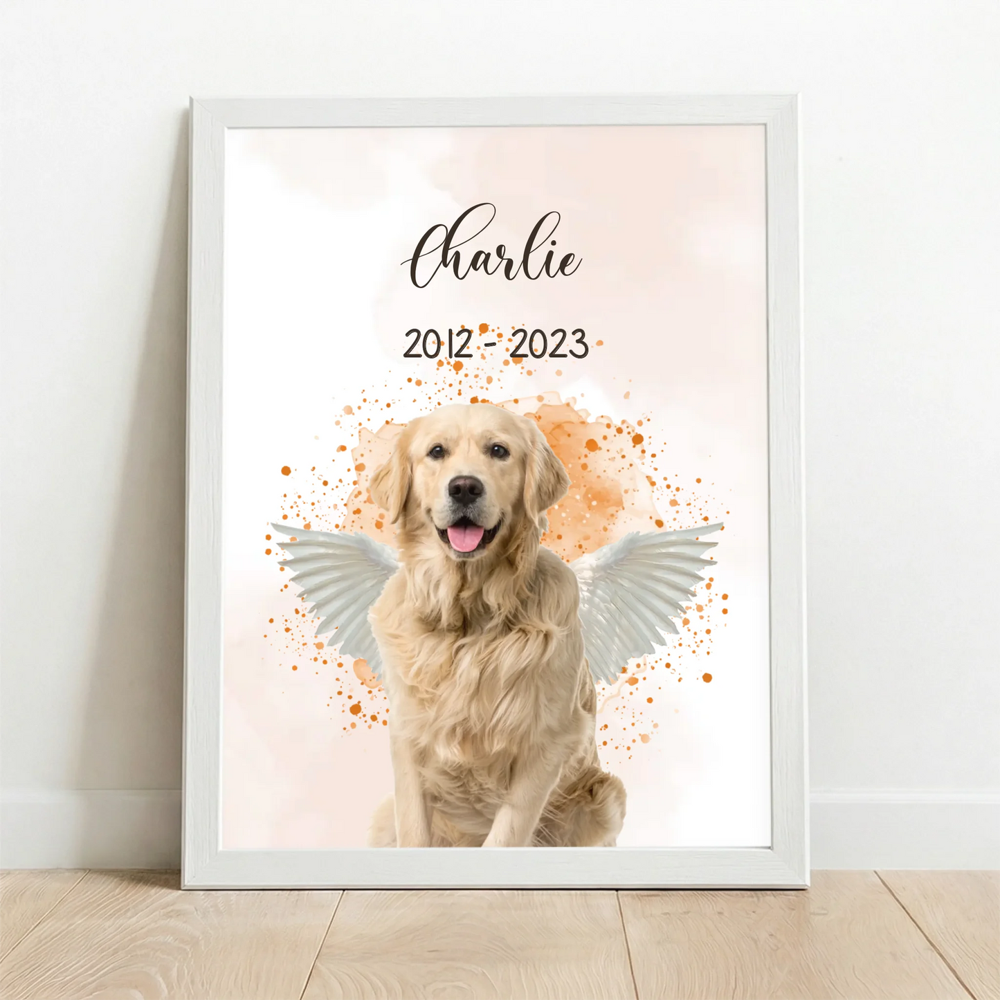 Framed Poster white