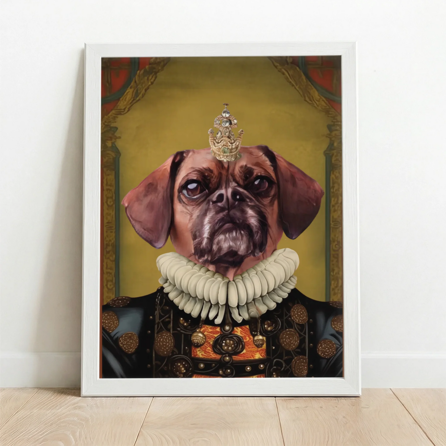 Framed Poster white