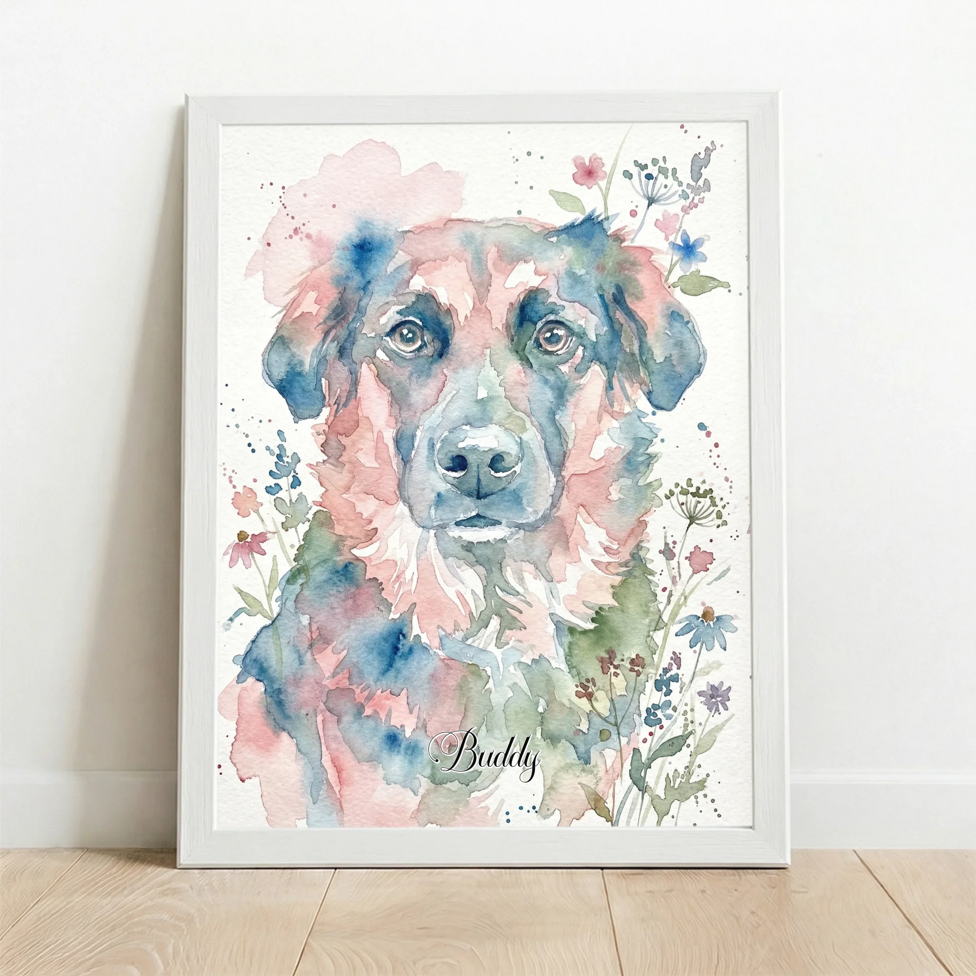 Framed Poster white
