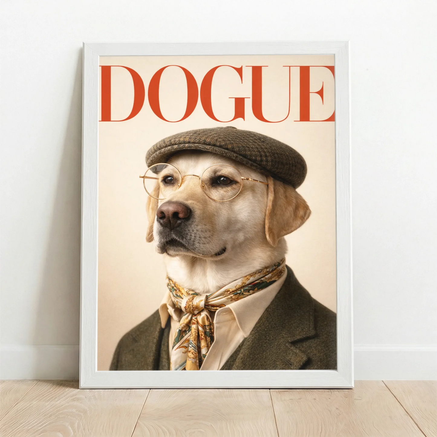 Framed Poster white